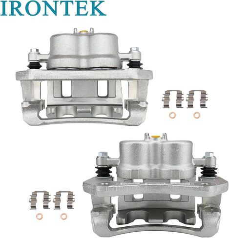 IRONTEK 19B3344+19B3345 Front Brake Caliper Passenger & Driver Side Caliper Assembly Fit 2007-2012 for Hyundai Veracruz in Saudi Arabia