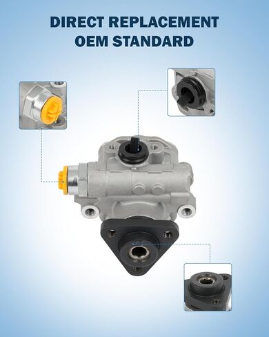ECCPP Power Steering Pump fit for Volkswagen Touareg 2004-2005 for Touareg 2006 for Touareg 2006 for Touareg 2007 Replace 7L6422154, 7L6422154B in Saudi Arabia