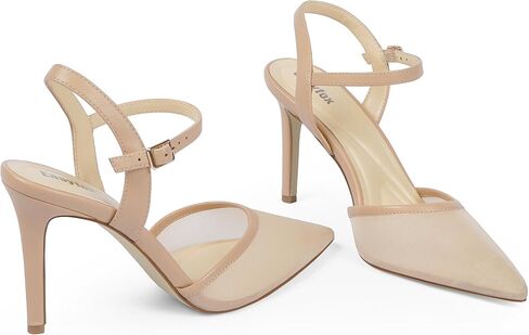 Womens Pumps Closed Pointed Toe Stiletto Heels Ankle Strap Slingback Heels for Women Wedding Party Shoes in Kuwait