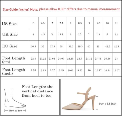 Womens Pumps Closed Pointed Toe Stiletto Heels Ankle Strap Slingback Heels for Women Wedding Party Shoes in Kuwait