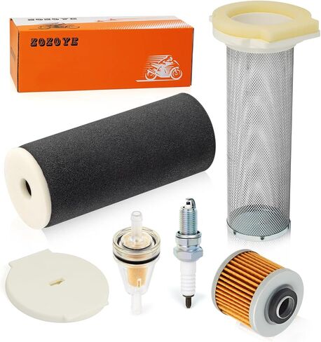 دليل مجموعة مرشح الهواء و CAP CAP Filter Filter Slop for Yamaha Grizzly 600 1998 1999 2000 2001 in Saudi Arabia