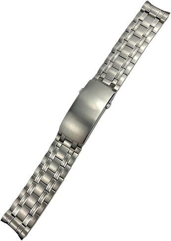 20 مم من الفولاذ المقاوم للصدأ ساعة المشبك مشبك نشر الفضة لأوميغا Seamaster 300 لأساور الرجال (20 ملم ، الفضة) in Saudi Arabia