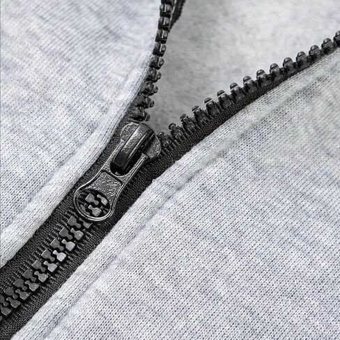 Big and Tall Hoodies for Men Quarter Zip Up Tactical Hoodie Pullover Fall Winter Fashion Hooded Sweatshirt Pockets in Kuwait