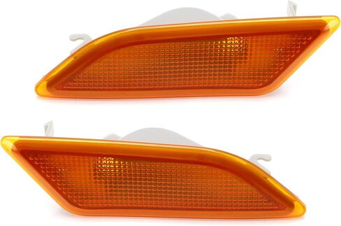 iJDMTOY OEM-Spec Amber Lens Front Bumper Side Marker Lamp Housings Compatible With 2012-2014 Mercedes W204 LCI C250 C300 C350 C-Class in Saudi Arabia