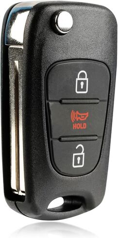 استبدال usaremote Key FOB لعام 2012 2013 Kia Sportage 3-butting دخول بدون مفتاح Nyoseksam11atx SL 95430-3W701 (2 حزمة) in Saudi Arabia