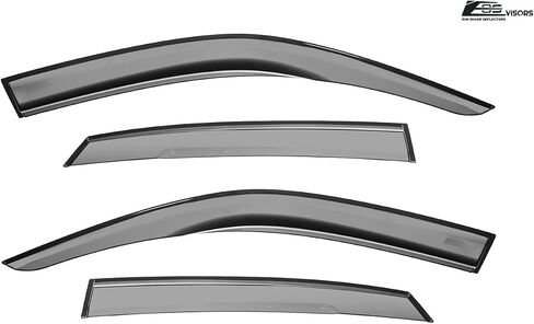 بديل لـ EOS Valsors لعام 2022 هوندا Civic JDM Mugen Tape-on Style Smoke Smoat Side Side Side Windows Guard DWV-V235 in Saudi Arabia