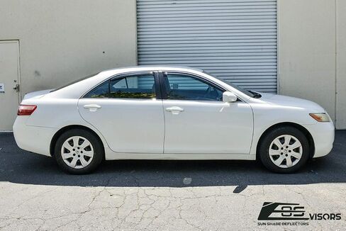 يناسب كل 2007-2011 تويوتا كامري | EOS Visors JDM على طراز القنوات على الطراز الدخان الملونت الجانبية المنحرفات حراس المطر in Saudi Arabia