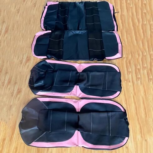 Car Seat Cover Sets for Land Rover Range Rove (4seats) 2007 2008 2009 2010 2011 2012,Auto Non Slip Front and Rear Seat Protectors Breathable Motive Seat Cushion, A/Black Flank in Saudi Arabia