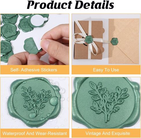 CHGCRAFT 50Pcs Cherry Blossoms Seal Stickers Envelope Seal Stickers Wedding Invitation Envelope Seals Self Adhesive Stickers for Party Invitation Wrapping, Pink,1.18inch in Kuwait