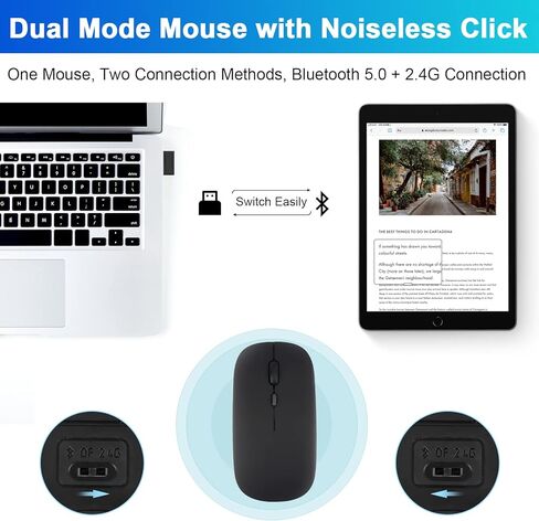 SOPPY Keyboard Case with Mouse for iPad Air 11-inch (M3 2025 / M2 2024) & Air 5th/4th Gen & iPad Pro 11 inch (1st/2nd/3rd/4th Gen), Detachable Bluetooth Keyboard Cover, Rechargeable, Dark Green in Kuwait