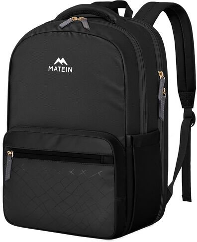 MATEIN Lightweight School Backpack, 15.6 Inch Cute Laptop Backpack with Water Bottle Pocket, Waterproof College Computer Bag Preppy Aesthetic Bookbag Daypack for Teen Girls Middle High School Students in Kuwait