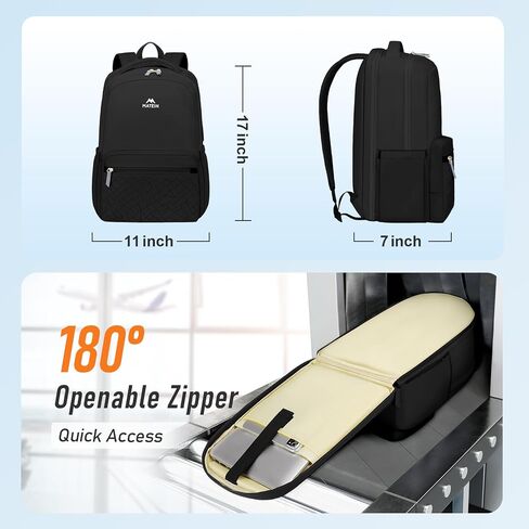 MATEIN Lightweight School Backpack, 15.6 Inch Cute Laptop Backpack with Water Bottle Pocket, Waterproof College Computer Bag Preppy Aesthetic Bookbag Daypack for Teen Girls Middle High School Students in Kuwait