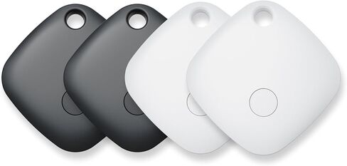 Mate Tags-1 Pack, Key Finder, Bluetooth Luggage Tracker Works with Apple Find My APP (iOS Only, Not for Android), Item Locator for Wallet, Backpack, Suitcases, Replaceable Battery (Black) in Saudi Arabia