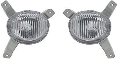 CarLights360: For 2007 08 09 10 2011 Chevy Aveo Fog Light Assembly Driver and Passenger Side Pair w/Bulbs CAPA Certified - Replaces GM2592164 GM2593164 Vehicle Trim: Sedan in Kuwait