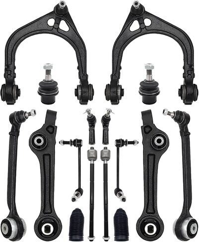 Suspension Kit, Replacement For Control Arm With Ball Joint Sway Bar Tie Rod Boots Compatible With 2015-2019 Chrysler 300, 2015-2019 Dodge Charger, 2015-2019 Dodge Challenger in Saudi Arabia