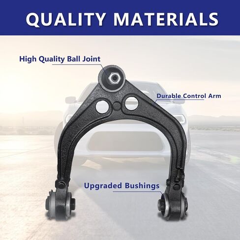 Suspension Kit, Replacement For Control Arm With Ball Joint Sway Bar Tie Rod Boots Compatible With 2015-2019 Chrysler 300, 2015-2019 Dodge Charger, 2015-2019 Dodge Challenger in Saudi Arabia