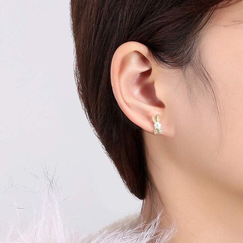 S925 Sterling Silver Cubic Zirconia Stud Earrings for Women Mom Sister Friend Jewelry in Kuwait