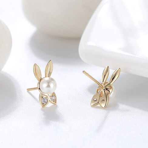 S925 Sterling Silver Cubic Zirconia Stud Earrings for Women Mom Sister Friend Jewelry in Kuwait