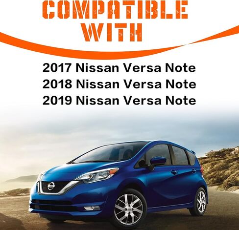 CarPartsDepot Active Grille Shutter Compatible With Nissan Versa Note 2017-2019 Grill Air Intake Assembly in Saudi Arabia