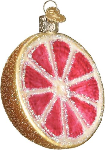 Old World Christmas Ornaments: Fruit Selection Glass Blown Ornaments for Christmas Tree, Basket of Blueberries, 2¾" (28102) in Saudi Arabia