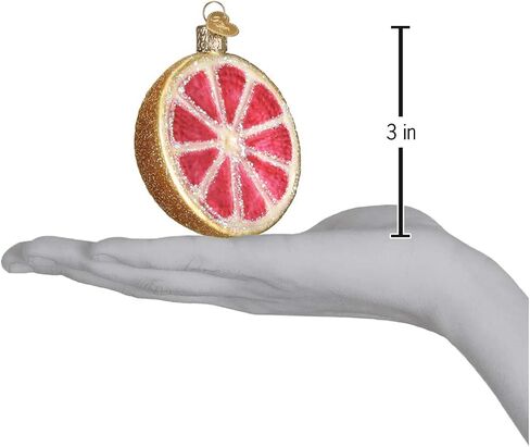Old World Christmas Ornaments: Fruit Selection Glass Blown Ornaments for Christmas Tree, Basket of Blueberries, 2¾" (28102) in Saudi Arabia