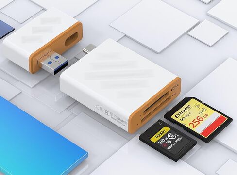 CFexpress Type B Card Reader - USB C 10Gbps CF Express Card Reader Digital Camera Transfer to Phone Adapter for Windows/MacOs System Portable Cfexpress Type B Reader(Not for XQD and Type-A Card) in Saudi Arabia