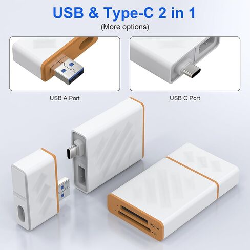 CFexpress Type B Card Reader - USB C 10Gbps CF Express Card Reader Digital Camera Transfer to Phone Adapter for Windows/MacOs System Portable Cfexpress Type B Reader(Not for XQD and Type-A Card) in Saudi Arabia