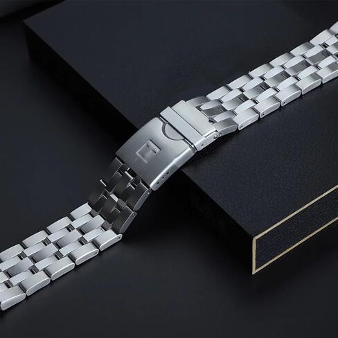 XMKT For Tissot T120 Starfish Series Wrist Strap 1853 Steel Strap T120407A T120407 Men's Fine Steel Watch Strap Chain in Saudi Arabia