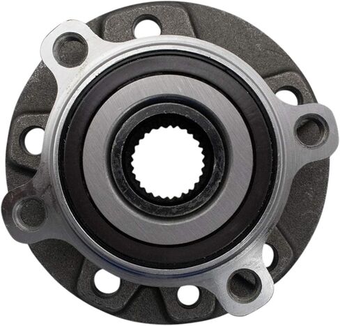 TRQ 2 Piece Wheel Bearing & Hub Assembly Set Compatible with 2016-2022 Fiat 500X 2015-2021 Jeep Renegade in Saudi Arabia