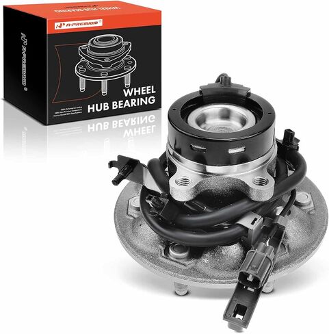 A-Premium 2 X Bront Wheel Bearing and Hub Assembly مع ABS & 6-LUG متوافق مع شيفروليه كولورادو 2004-2008 و GMC Canyon 2006-2008 و ISUZU I-280 2006 ، I-290 2007-2008 in Saudi Arabia