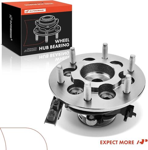 A-Premium 2 X Bront Wheel Bearing and Hub Assembly مع ABS & 6-LUG متوافق مع شيفروليه كولورادو 2004-2008 و GMC Canyon 2006-2008 و ISUZU I-280 2006 ، I-290 2007-2008 in Saudi Arabia