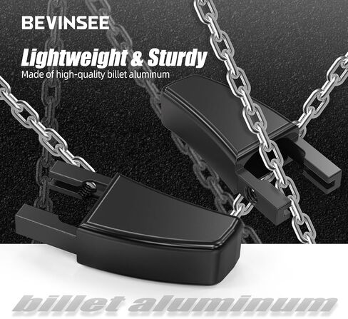 Bevinsee 2PCS PRISET LEVER LATCH HAIND HABER HASE و RIDE-SIDE متوافق مع Ford Mustang 2005-2014 تعديل مقعد الألومنيوم الأسود ، 5R3Z-6362762-AAC in Saudi Arabia
