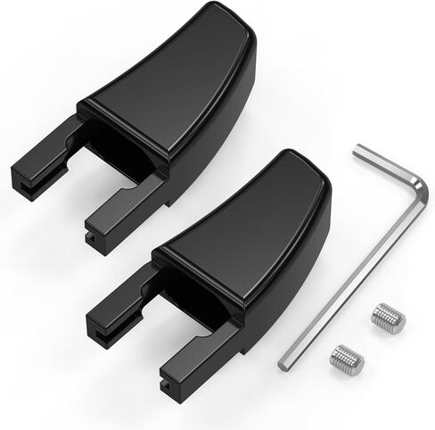 Bevinsee 2PCS PRISET LEVER LATCH HAIND HABER HASE و RIDE-SIDE متوافق مع Ford Mustang 2005-2014 تعديل مقعد الألومنيوم الأسود ، 5R3Z-6362762-AAC in Saudi Arabia