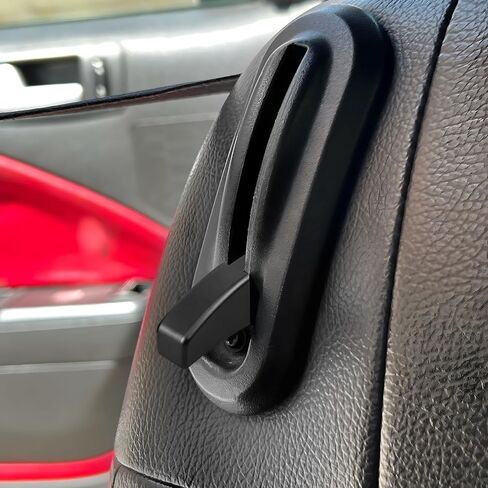 Bevinsee 2PCS PRISET LEVER LATCH HAIND HABER HASE و RIDE-SIDE متوافق مع Ford Mustang 2005-2014 تعديل مقعد الألومنيوم الأسود ، 5R3Z-6362762-AAC in Saudi Arabia