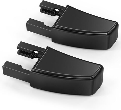Bevinsee 2PCS PRISET LEVER LATCH HAIND HABER HASE و RIDE-SIDE متوافق مع Ford Mustang 2005-2014 تعديل مقعد الألومنيوم الأسود ، 5R3Z-6362762-AAC in Saudi Arabia