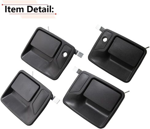 RLB-HILON 1 Set Exterior Door Handle Compatible with Ford F250 F350 F450 F550 Super Duty 1999 to 2016 Year, for Ford Excursion 2000 to 2005 Year in Saudi Arabia