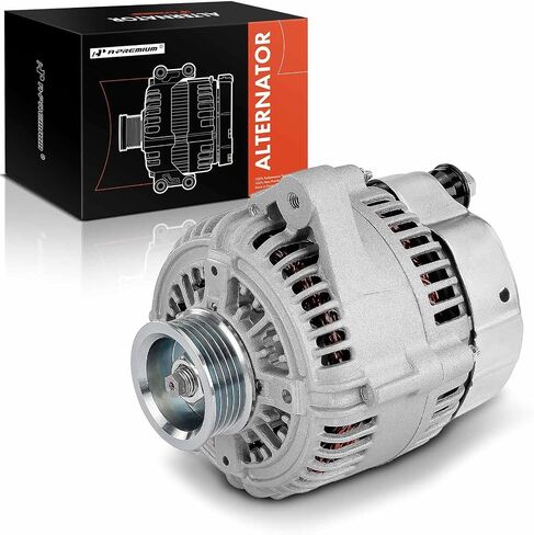 A-Premium Alternator Compatible with Jaguar XJ6 1993-1997, XJR 1995-1997, XJS 1995-1996, Vanden Plas 1993-1997, 4.0L, 12V 120A 5-Groove Pulley Clockwise, Replace# 101211-7191, LNA-1800BA in Saudi Arabia
