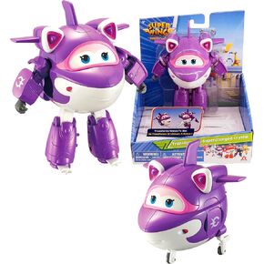 Super Wings - تحويل MIRA TOY Airplane Figure | 5 "مقياس | لعبة ممتعة ل 3 4 4 سنوات الأولاد والبنات | هدية عيد ميلاد الأطفال في مرحلة ما قبل المدرسة ، الأخضر (YW710280) in Kuwait