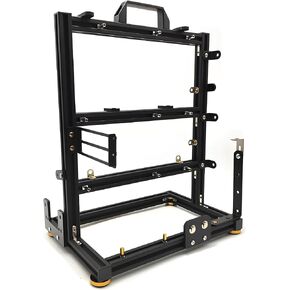 ITX ATX MATX EATX PC Frame Test Bench, Test Bench Open Air Case Water Cooling Fan Chassic, Open Air Frame Chassis Bracket, DIY Computer Motherboard Case Rack, Motherboard Chassis Set in Saudi Arabia