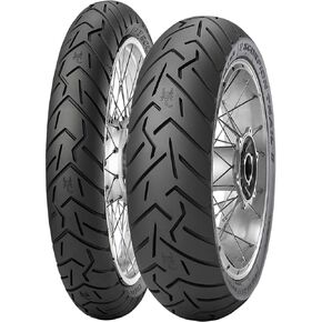 Pirelli Scorpion Trail II Rear Motorcycle Tire 190/55ZR-17 (75W) - Fits: Aprilia RSV4 1000 2009-2016 in Saudi Arabia