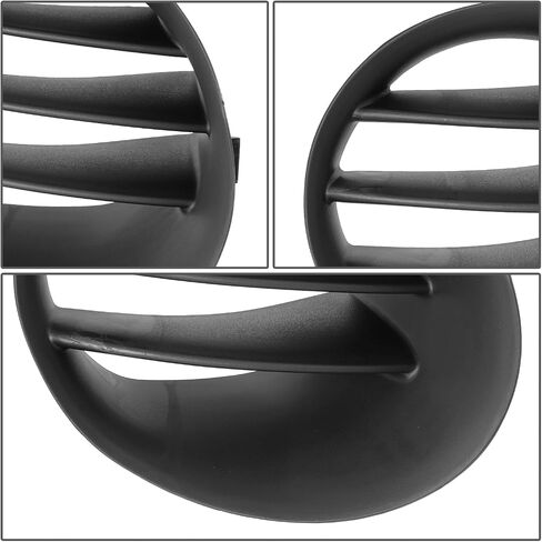 سلالة السيارات [غير الرياضية PKG ، مصابيح الضباب] CH1038104 FOG FOG Light Pzel متوافق مع Dodge RAM 1500 2500 3500 2003-2009 ، سائق يسار ، أسود غير لامع in Saudi Arabia