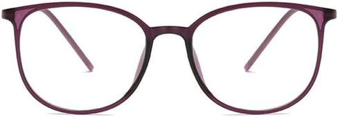 Stylish Anti-Blue Light Myopia Distance Glasses For Mens Womens Ultra-Light Nearsighted Glasses Oval Frames in Saudi Arabia