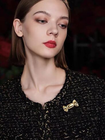 Fashion Candy Lapel Brooch Pin for Women Stainless Steel Cute Halloween Festival Party Costume Sweater Hat Dress Suit Badges Brooches Pins Minimalist Jewelry Gifts Christmas in Saudi Arabia