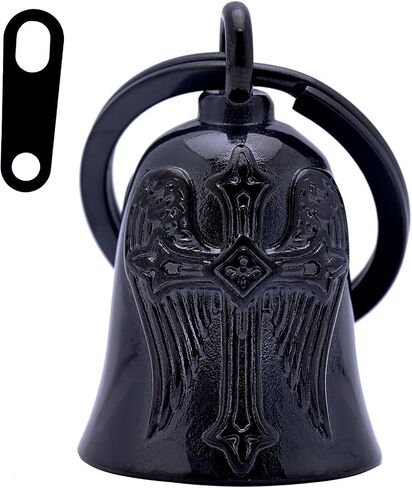 Motorcycle Cross Bell - Motorcycle key chain Bells for Biker protect the rider Motorcycle Accessories in Kuwait