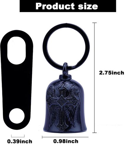 Motorcycle Cross Bell - Motorcycle key chain Bells for Biker protect the rider Motorcycle Accessories in Kuwait
