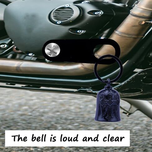 Motorcycle Cross Bell - Motorcycle key chain Bells for Biker protect the rider Motorcycle Accessories in Kuwait