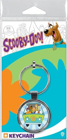 Ata-Boy Scooby Doo, Fred, Shaggy, Velma, Daphne in Van 1.5" Fob Keychain for Keys, Backpack Pulls and More in Saudi Arabia