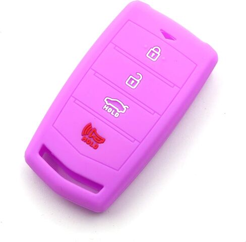4Button Silicone FOB Remote Smart Key Case Protector for Hyundai Genesis G70 G80 G90 EQ900 in Kuwait