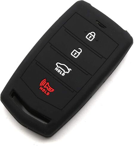 4Button Silicone FOB Remote Smart Key Case Protector for Hyundai Genesis G70 G80 G90 EQ900 in Kuwait