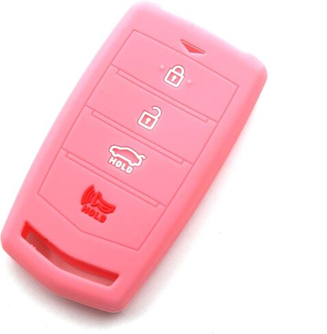 4Button Silicone FOB Remote Smart Key Case Protector for Hyundai Genesis G70 G80 G90 EQ900 in Kuwait